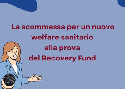 RAI GR PARLAMENTO intervista la vicepresidente Tagliacozzo / La scommessa per un nuovo welfare sanitario alla prova del Recovery Fund
