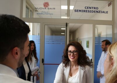 Il Vice Ministro Bellucci in visita al Polo Riabilitativo Nuova Sair