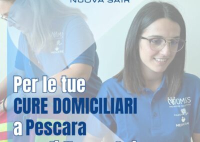 Anche a Pescara, scegli Nuova Sair per le tue cure domiciliari