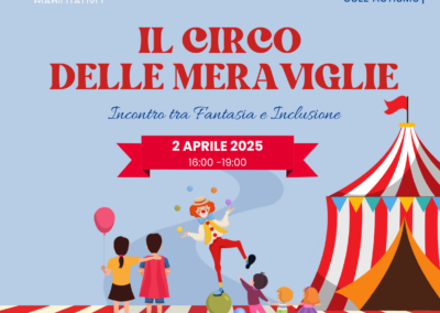 2 aprile 2025: “Il Circo delle Meraviglie, incontro tra fantasia e inclusione”