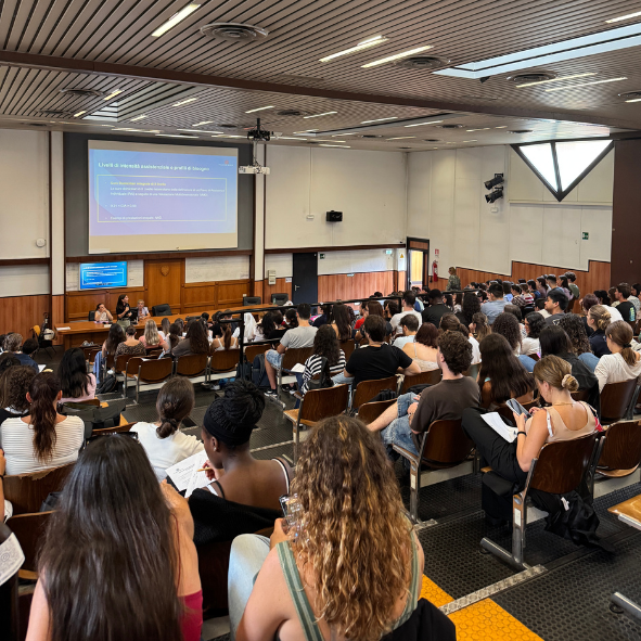 All’Università “Sapienza” di Roma con oltre 200 studenti
